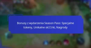 Bonusy z wydarzenia Season Pass: Specjalne tokeny, Unikalne skórki, Nagrody